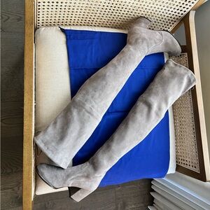 NEW Stuart Weitzman Over The Knee Suede boots | 6 | Gray